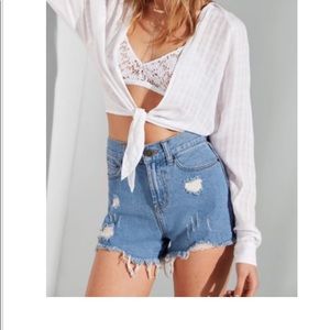 New high rise Urban outfitters shorts